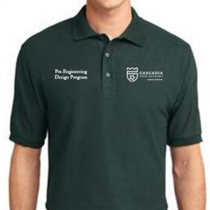 Cascadia Tech Pre Engineering 2nd Year Program Polo Shirt