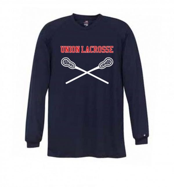 Union Lacrosse Long Sleeve 100% Poly Tee