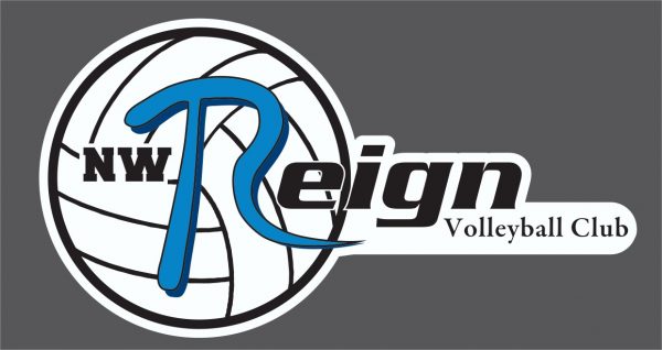 NW Reign Volleyball 8" Car Decal