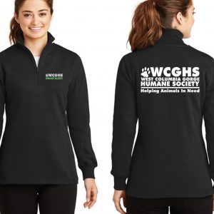 WCGHS Embroidered Ladies 1/4 Zip Jacket LST253