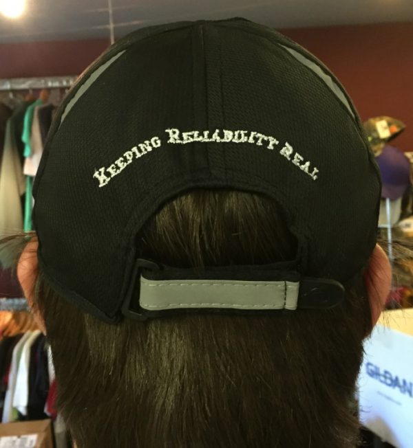 Keeping Reliability Real Running hat