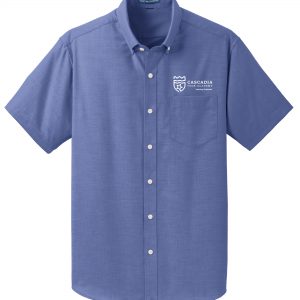 Cascadia Tech Travel & Hotel Program Button Up Shirt Shirt Men's - Teacher Handout!