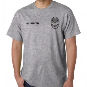 Cascadia Tech Criminal Justice Workout shirt - Teacher Distributed.