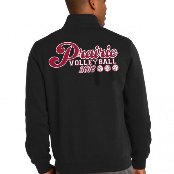 Prairie Volleyball 1/4 Zip Sweatshirt